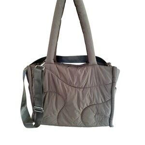 Thirty Years Drift Tote‎ in Clay taupe Padded Handles Crossbody  Lightweight